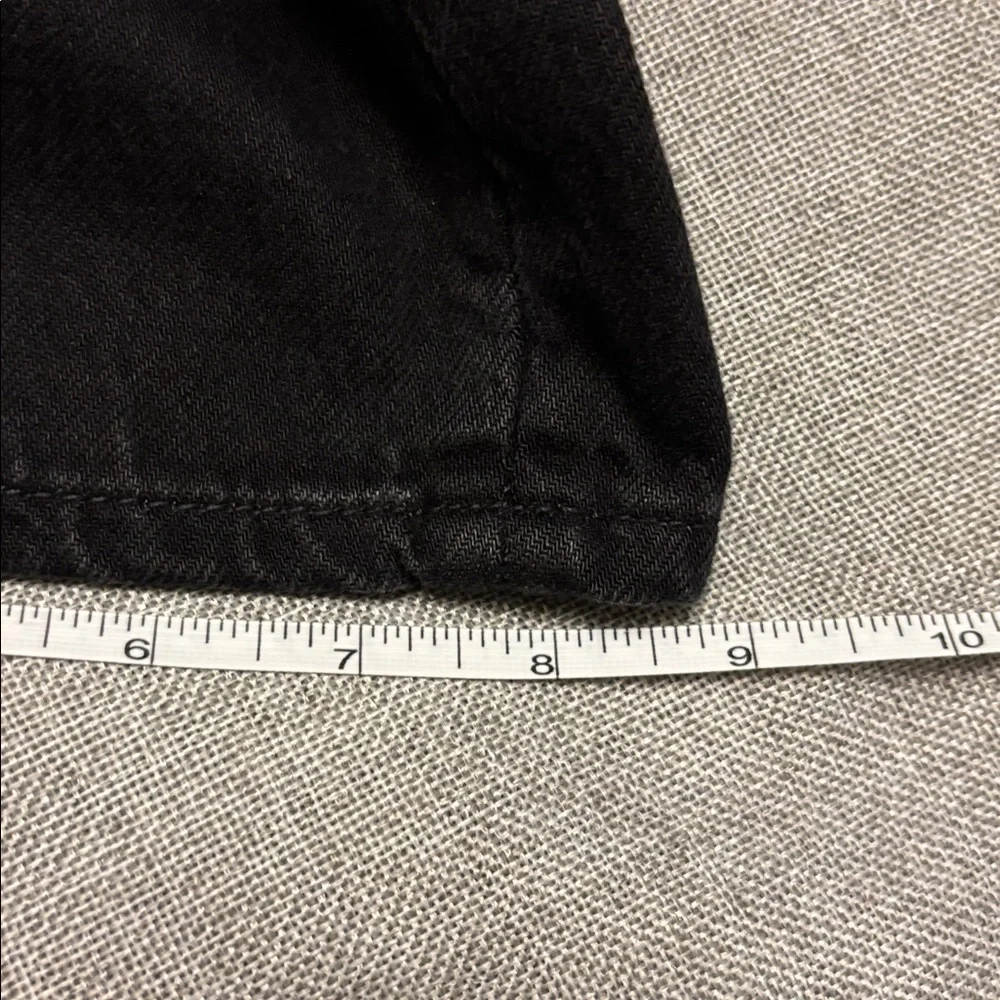 Massimo Dutti Black High-Rise, Straight Leg Jeans. - Picture 11 of 11